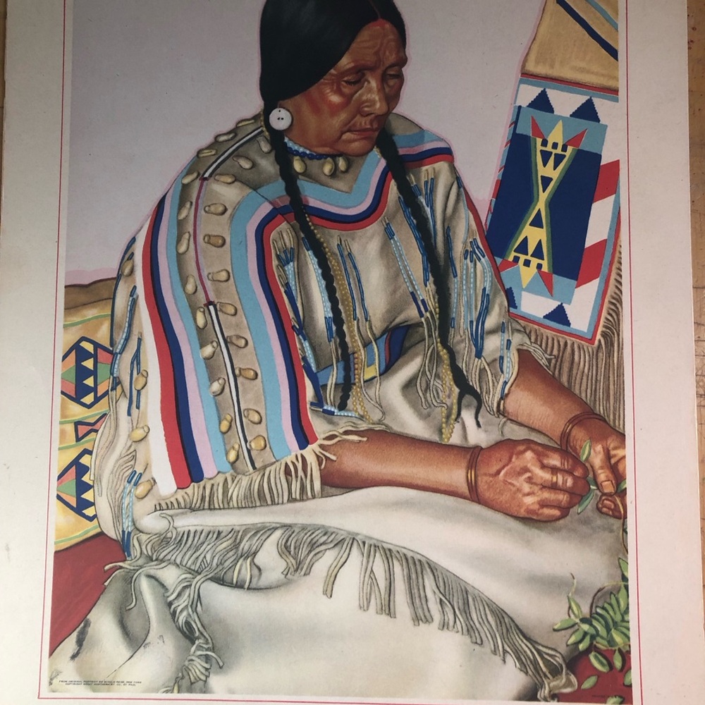 Vintage Winold Reiss Print